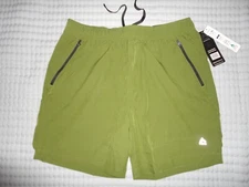 RBX Training Shorts 7" Inseam, Color: Olive Green, Size L, NWT