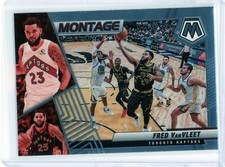 2021-22 Panini Mosaic Fred VanVleet Montage #5 Toronto Raptors