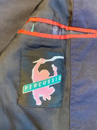 PAUL SMITH PS Chaqueta Delantera Cremallera Azul Marino Cuello Punto M Bolsillos con Cremallera - Imagen 13 de 15