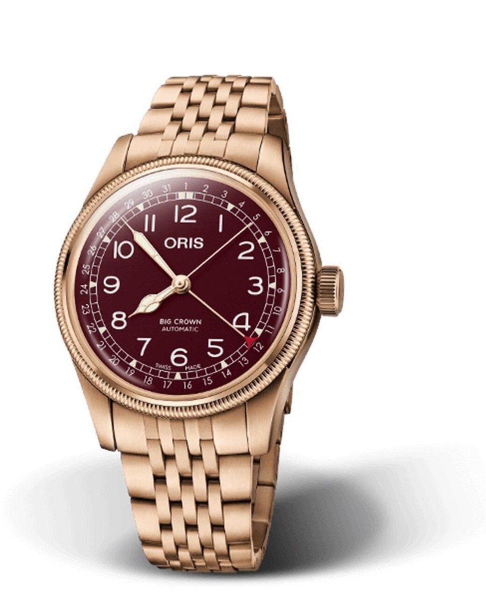 ✓ORIS - Big Crown Bronze Pointer Date Automatic- 01 754 7741 3165