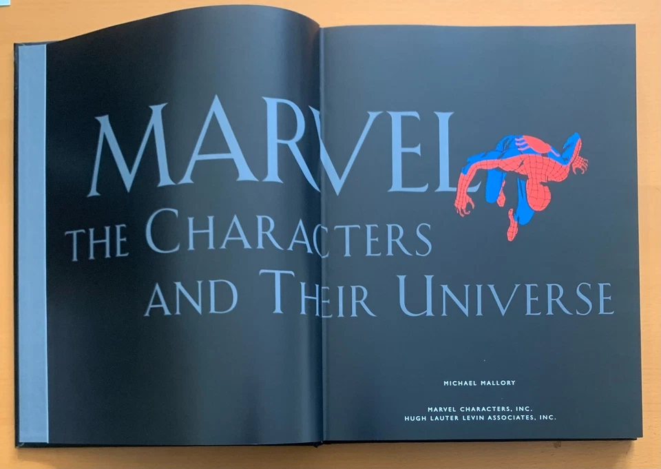 Marvel The Characters And their Universe Hardcover Leatherbound (2001) 288 pages - Image 3 of 4