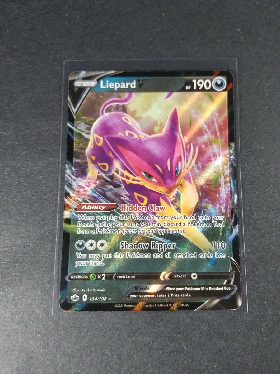 liepard v pokemon card value Sword & Shield Chilling Reign Chilling Reign Singles Pokmon TCG - Liepard V