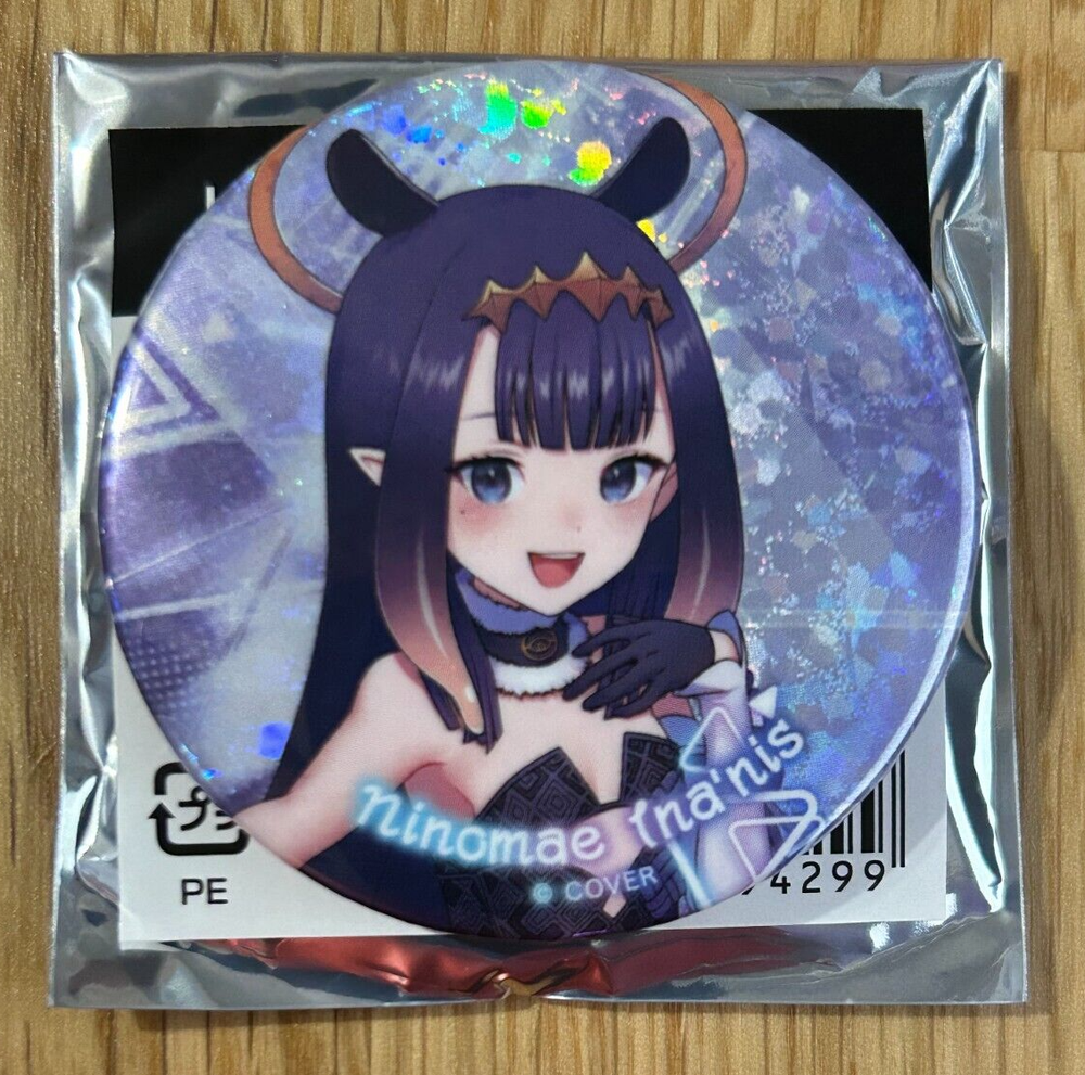 Hololive English 1st Concert Connect the World Concert Button - Ninomae Ina'Nis