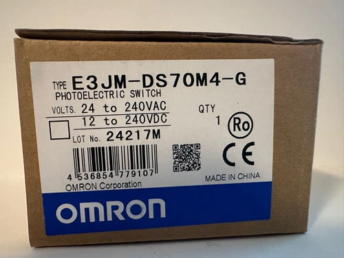 Omron E3JM-DS70M4-G 12 MONTH WARRANTY