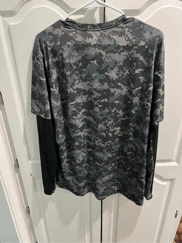 Lululemon Explicit Content Long Sleeve Shirt Reflective Men’s Large Black Rare - Picture 5 of 7