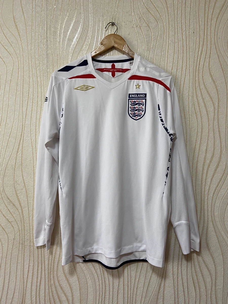 England soccer jersey long outlet sleeve