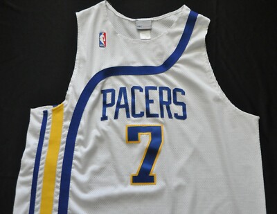 Jermaine O'Neal Indiana Pacers Reebok Jersey Authentic 72/73 HWC