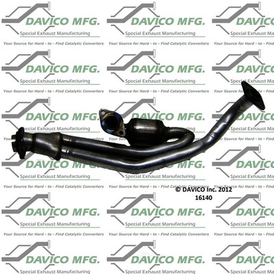 Catalytic Converter-Exact-Fit Front Davico Exc CA 13086