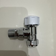 Thermostatic Radiator Valve Angled TRV BODY ONLY no Head - S1 TC-TRVBODY