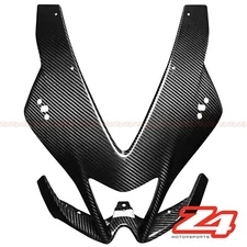 2009-2015 Aprilia RSV4 Carbon Fiber Upper Front Nose Headlight Fairing Cowl