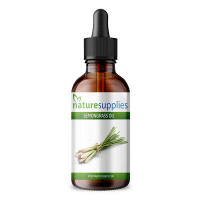 Zitronengrasöl 10 ml, reine ätherische Öle für die Aromatherapie - Naturesupplies