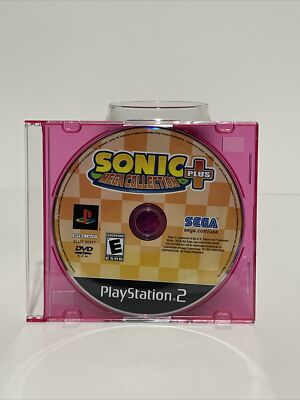 Sonic Mega Collection Plus (Sony PlayStation 2 PS2) - DISC ONLY BLACK LABEL