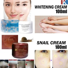 100g 100g Whitening Activated Cream Snail Reparing Cream Korean Cosmetics