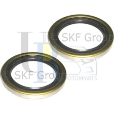 SKF 2pcs Rear Wheel Seal for Hyundai Excel 1989 1990 1991 1992 1993 1994