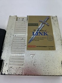 Zelda 2 The Adventure of Link (Nintendo NES-AL-USA 1985Gold Cartridge Japan Test