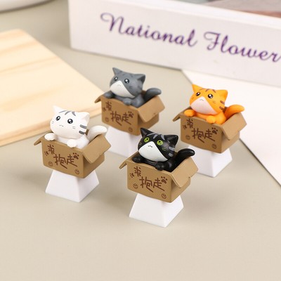 1Pc Cartoon Cat Keyboard Keys Three-Dimensional Cute Anime Mechanical Keycaps^