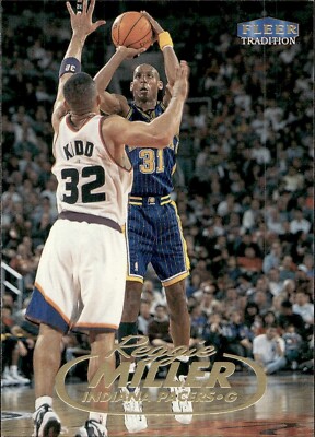 Reggie Miller - 1998-99 Fleer Tradition #31