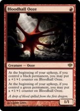 Bloodhall Ooze ~ Moderately Played Conflux MTG Magic UltimateMTG Red Card