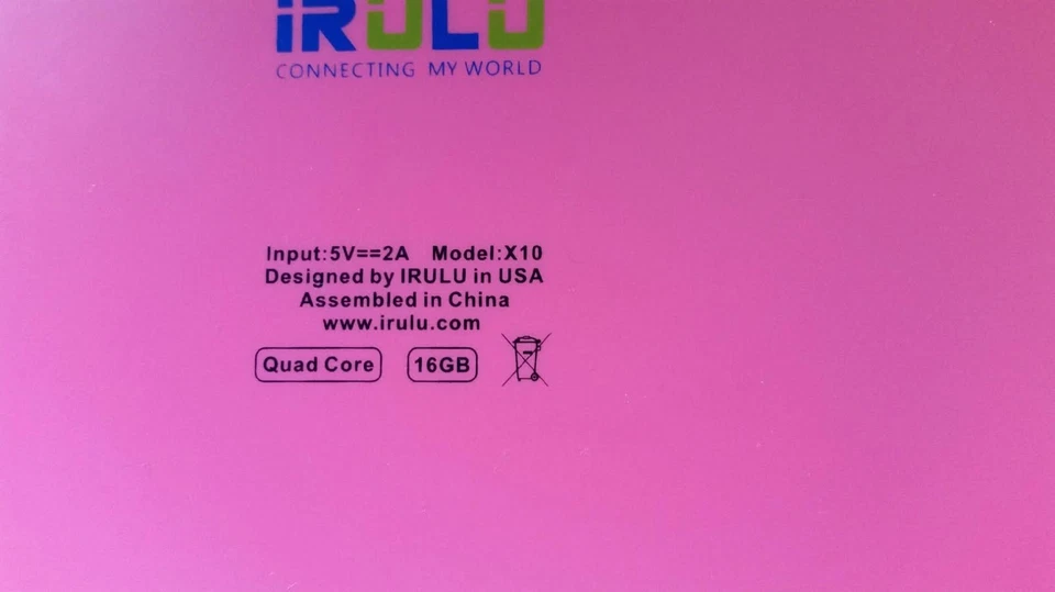 New Touch Screen Digitizer Glass Panel For Irulu X10 50PI 10.1 Tablet Pc black - Image 2 of 2