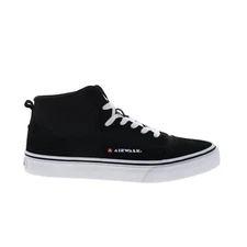 Airwalk Ollie CW06511M Mens Black Suede Skate Inspired Sneakers Shoes