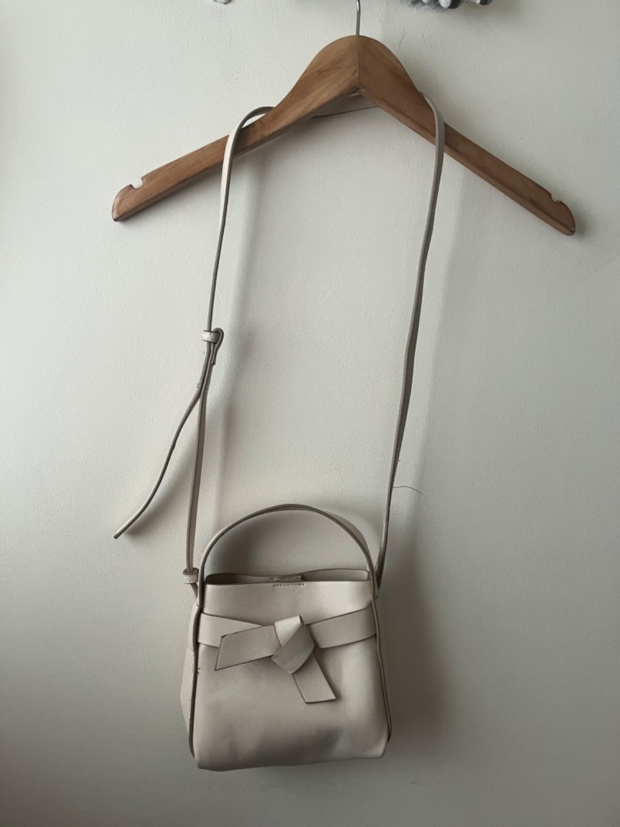 Mango MNG Bag Cream Shoulder Small