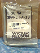 WACKER NEUSON INDUSTRIAL TOOLS, OIL LINE TUBE. 5000110460   NEW OEM PART F-45
