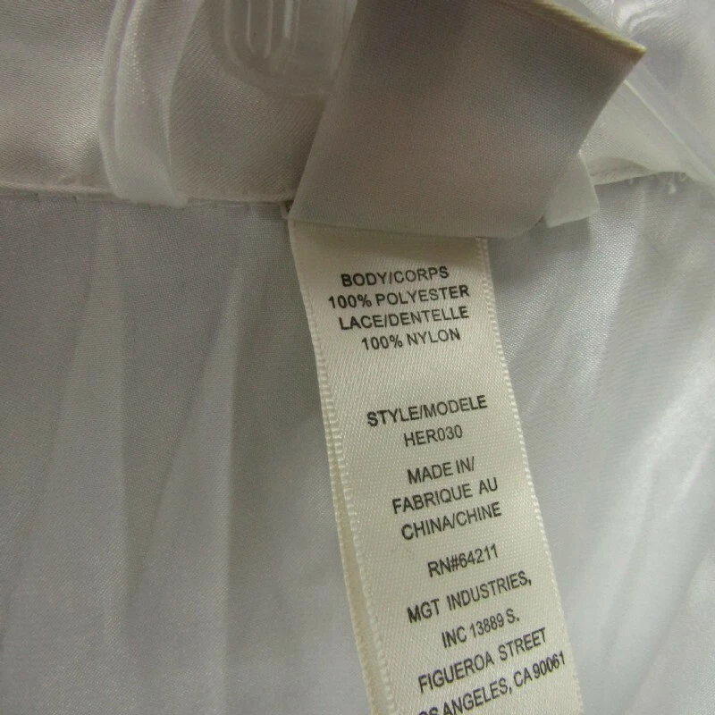 In Bloom Jonquil "La Novia" Bata Grande Ropa de Dormir Nueva Con Etiquetas Luna de Miel PRIMERA NOCHE Foto 4 de 4