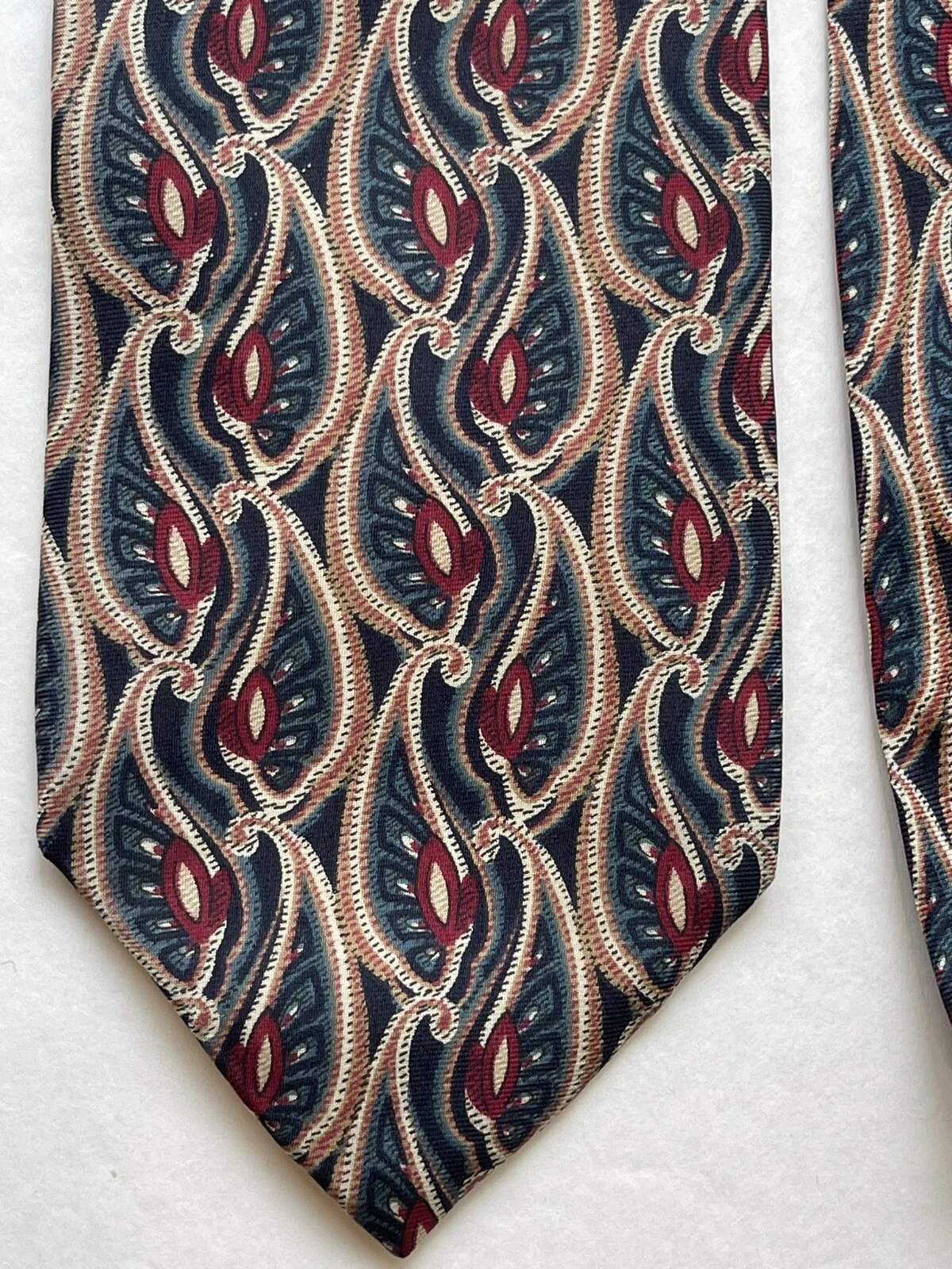 Cravate ancienne en soie Christian Dior Monsieur   Made in USA ~ Très rare ~
