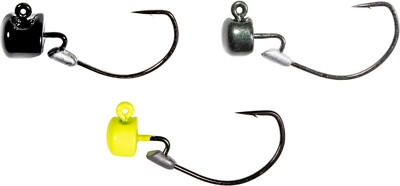 NEKO SHROOMZ Z-MAN 3 sizes Black nose weights no glue needed ned rig bait lure