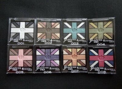 Rimmel Glam'Eyes Glam Eyes HD Quad Eye Shadow - Pick Your Color
