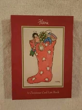 Flavia A Christmas Card List Book Unused Boxed And In VGC