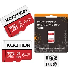 2Pack 64GB TF Card SDXC Micro SD Class 10 Memory Card UHS-I For Cameras Phone
