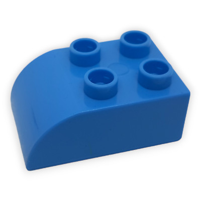 Lego Duplo Basic Dachstein gewölbt Dark Azure Baustein 2x3 2302 Ersatzteil Teile