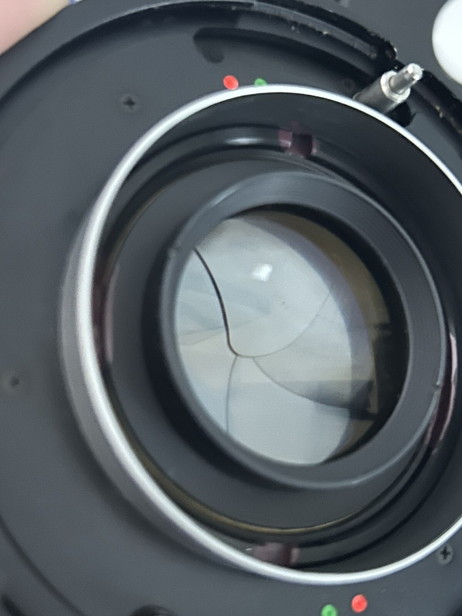 MINT) Mamiya Sekor 127mm f/3.8 Lens with UV filter front and MINT) Mamiya Sekor 127mm f/3.8 Lens with UV filter front and