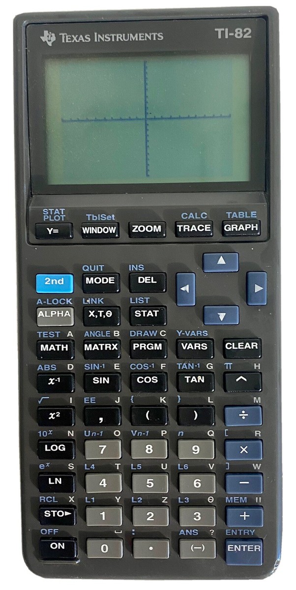 Calculatrice Texas Instruments TI-82 – Graphique – Piles – Occasion