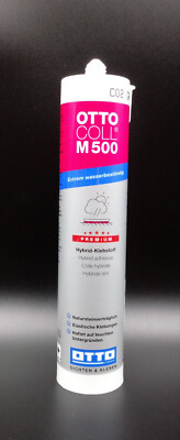 OTTOCOLL M 500 1K- Hybrid- Polymer STP- Klebstoff Montagekleber Schwarz 310ml