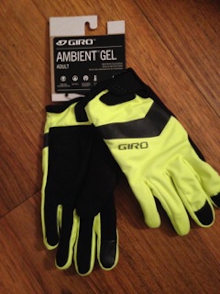 GIRO Adult Winter AMBIENT GEL CYCLING GLOVES SMALL NEW