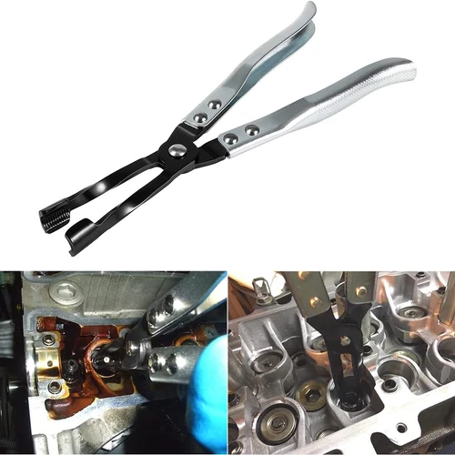 HW0107 Valve Stem Seal Pliers Seal Removal Tool Remover 10” long with a 4” jaw - Picture 1 of 13