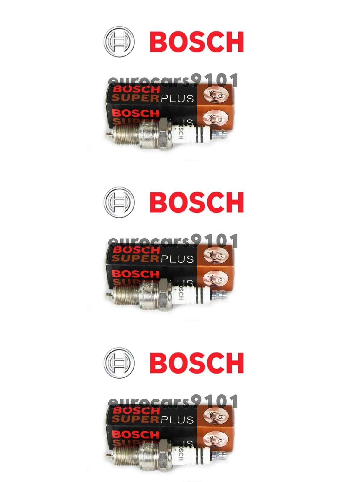 Volvo 940 Bosch Spark Plugs 7995 7995 Set of 3