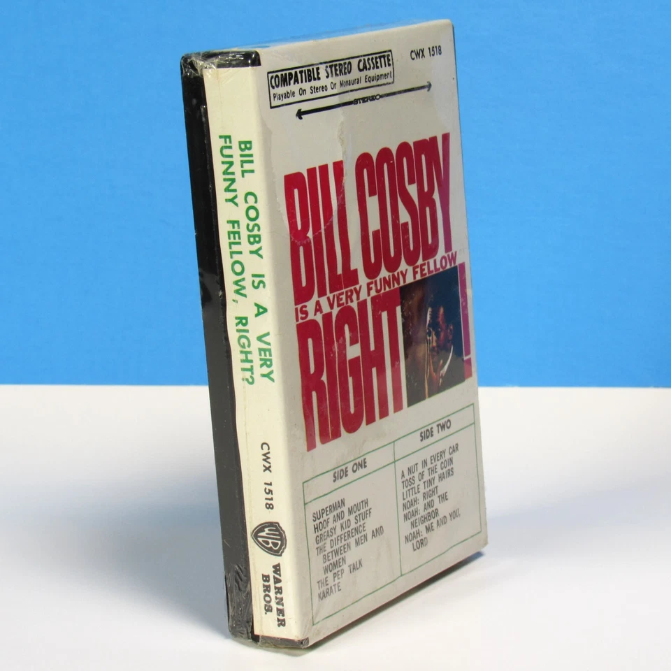 Bill Cosby Is A Very Funny Fellow, Right? Vintage Cassette New Sealed WB 1963 Foto 2 de 4