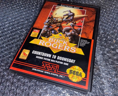 Buck Rogers: Countdown to Doomsday (Sega Genesis, 1991) W Manual Registration - Picture 6 of 9