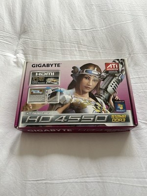 HP ATI Radeon HD 4550 512MB DDR3 SDRAM Graphics Card With Box, CD And Book