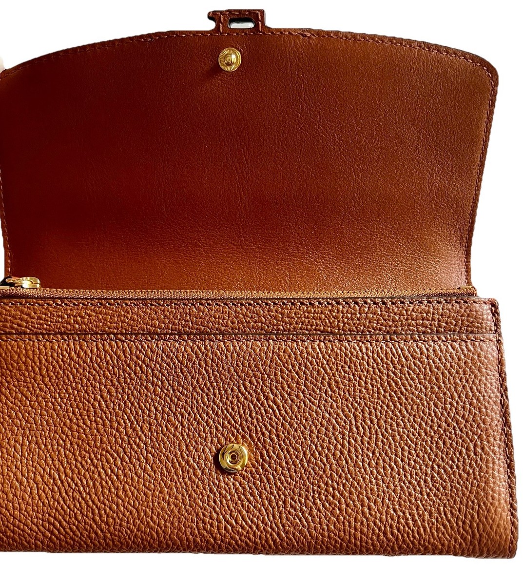 【未使用】LAUREN RALPH LAUREN　Cameryn Wallet Lauren Ralph Lauren Pebbled Leather Small Cameryn Flap Wallet - Macy's