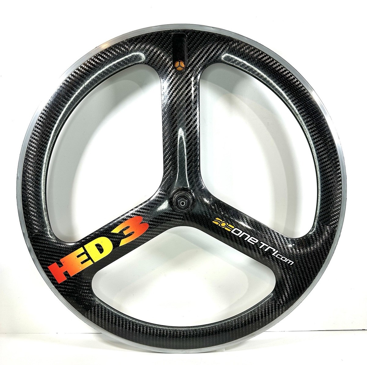 HED 3 Carbon Rear Tri Spoke 700c Wheel | eBay