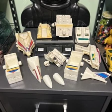 Vintage 1977 Mego Micronauts BATTLE CRUISER Replacement Parts Lot