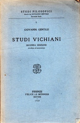 Gentile, Giovanni. vichiani studies