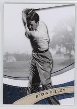 2014 SP Authentic Retail Sapphire Foil Byron Nelson #9 f3f