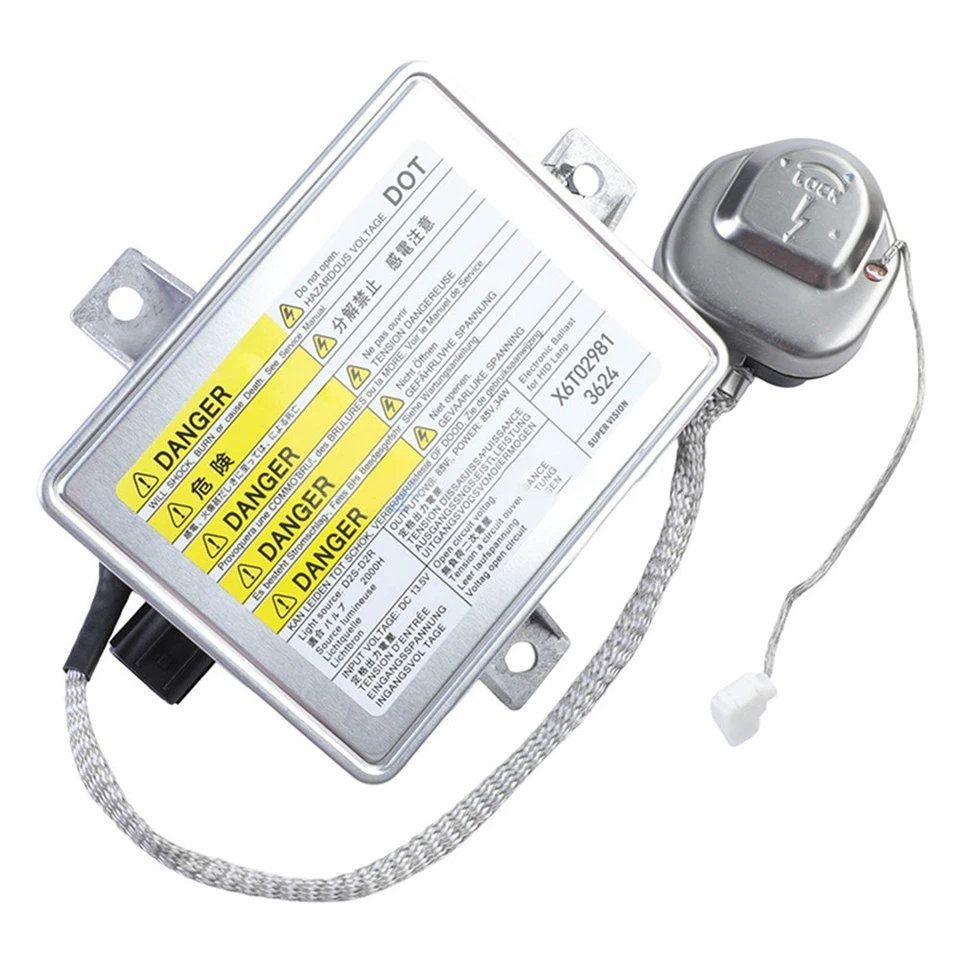 W3T10471 X6T02991 33119S0KA10 HID Headlight Ballast Left or Right Side Position - Image 4 of 4