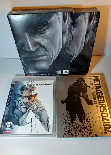 Metal Gear Solid 4 Guns Of The Patriots Original Mídia Física Ps3 - Corre Que Ta Baratinho