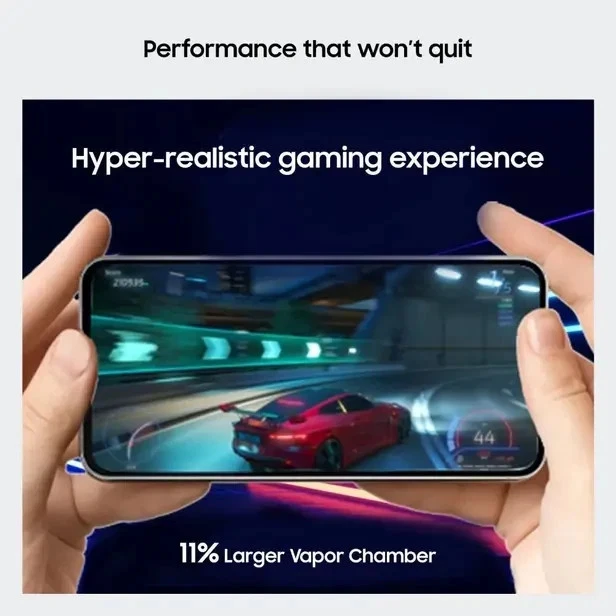 Samsung Galaxy S24 FE 5G Factory Unlocked Dual SIM 256 GB 8GB RAM- Blue - Image 2 of 4